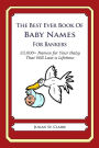 The Best Ever Book of Baby Names for Bankers: 33,000+ Names for Your Baby That Will Last a Lifetime