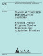 Report to Congressional Addressees: Major Automated Information Systems