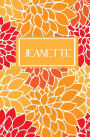 Jeanette: Personalized Name Journal