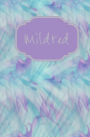 Mildred: Personalized Name Journal