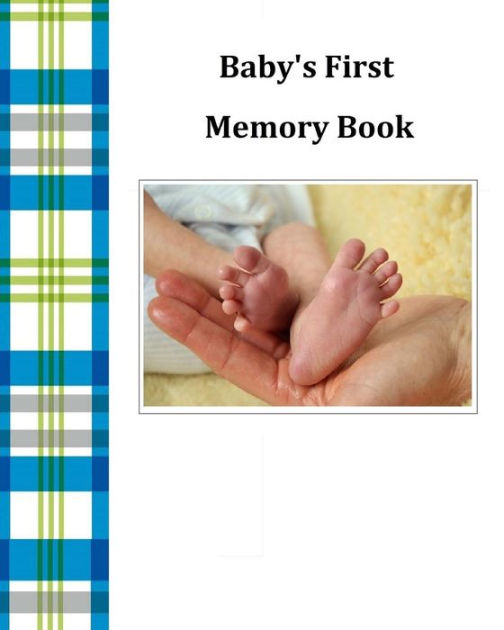Baby's First Memory Book Baby's First Memory Book; Baby Boy Plaid by A Wonser, Paperback