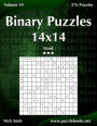 Binary Puzzles 14x14 - Hard - Volume 10 - 276 Puzzles