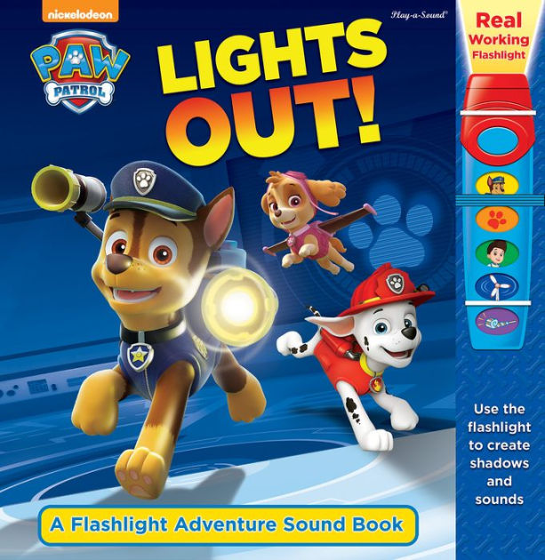 paw patrol chase flashlight