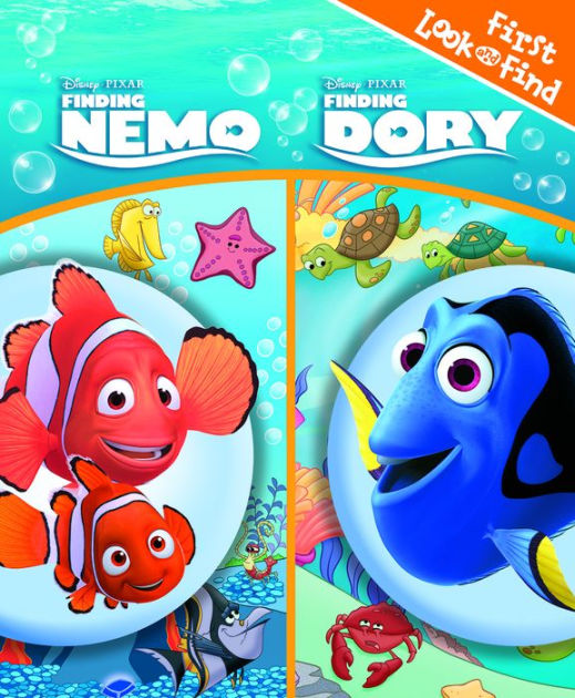 Disney Pixar Finding Nemo Finding Dory First Look and Find by Phoenix  International Publications, Board Book