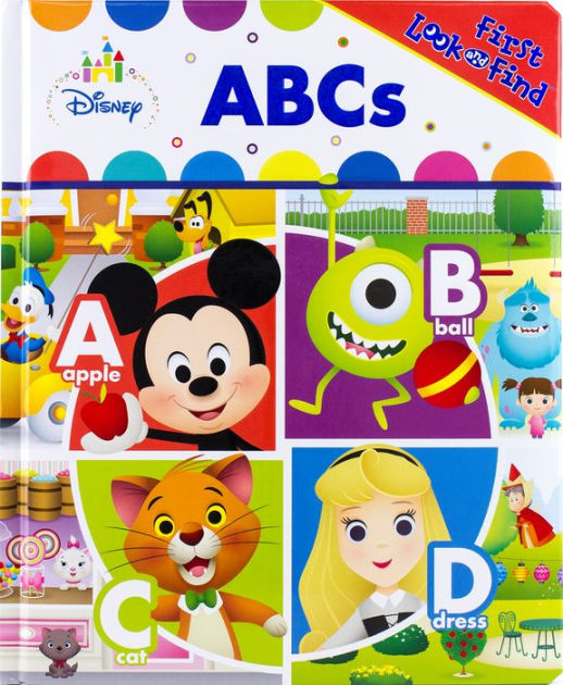 First Look And Find Disney ABCs By Phoenix International Publications ...