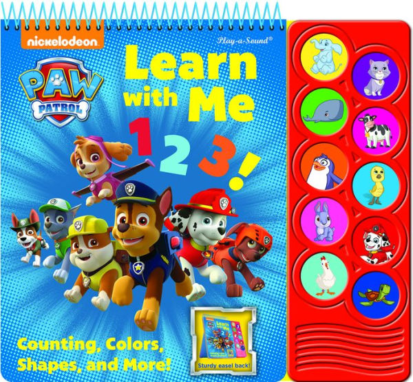 Nickelodeon Paw Patrol Learn with Me: Play-a-SoundCounting, Colors, Shapes and More!