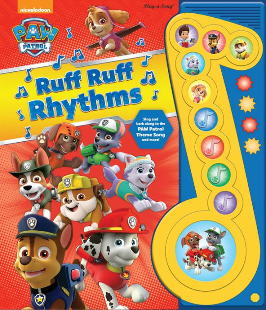 Kurv udgifterne område Nickelodeon Paw Patrol Deluxe Music Note: Play-a-Sound by Editors of  Phoenix International, Board Book | Barnes & Noble®