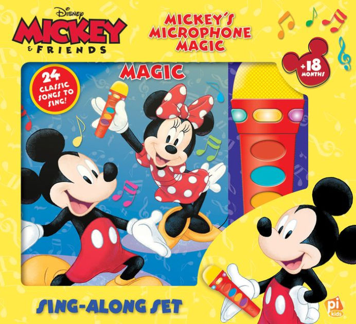 Disney Mickey Friends Sing Along Microphone Set Play A Sound By Editors Of Phoenix International Other Format Barnes Noble