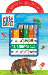 Title: World of Eric Carle: 12 Animal Board Books, Author: PI Kids