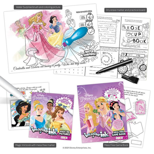 Disney Princess Imagine Ink 4-in-1 Activity Box Set