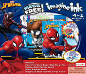 Alternative view 1 of Spiderman Imagine Ink 4-in-1 Activity Box Set