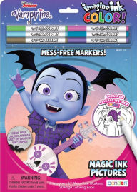 Title: Vampirina Imagine Ink Color Pad with 6 Markers, Author: Bendon