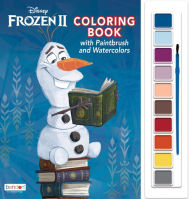 Title: Frozen 2 Oversized Color Book with Paint Palette, Author: Bendon