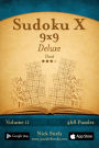 Sudoku X 9x9 Deluxe - Hard - Volume 11 - 468 Logic Puzzles