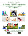 English / French: Housework, Cooking & Needlework: Black & white version