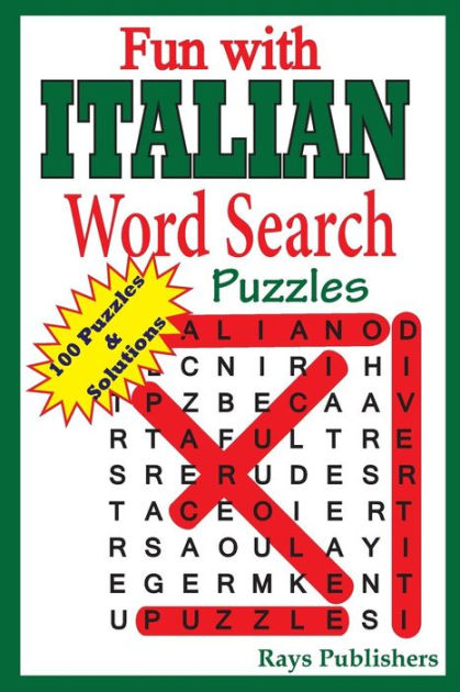 Fun with Italian - Word Search Puzzles by Rays Publishers, Paperback