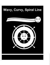 Title: Wavy, Curvy, Spiral Line, Author: Kathleen Sullivan O'Connor