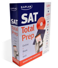 Title: SAT: Total Prep: Online + Book + DVD, Author: Kaplan Test Prep