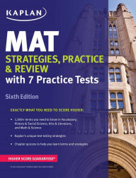 Title: MAT Strategies, Practice & Review, Author: Kaplan Test Prep