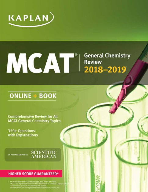 Examkrackers Mcat Chemistry: General - amazoncom