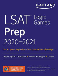 LSAT Logic Games Prep 2020-2021: Real PrepTest Questions + Proven Strategies + Online