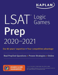 Amazon download books online LSAT Logic Games Prep 2020-2021: Real PrepTest Questions + Proven Strategies + Online DJVU FB2 CHM English version by Kaplan Test Prep