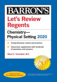 Free downloadable pdf textbooks Let's Review Regents: Chemistry--Physical Setting 2020 MOBI iBook PDF