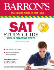 Title: SAT Study Guide with 5 Practice Tests, Author: Sharon Weiner Green M.A.