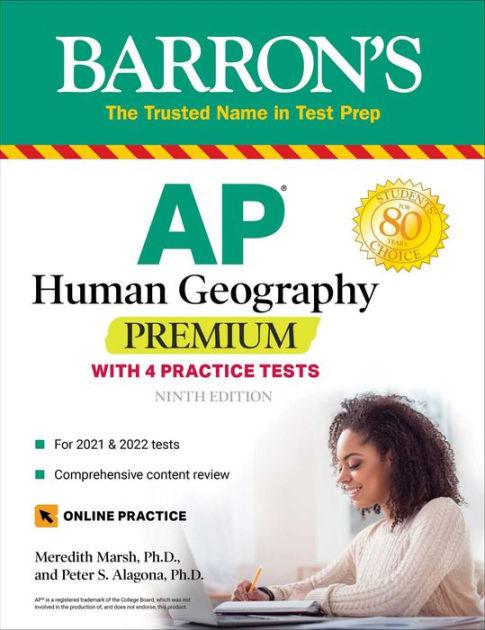 AP Human Geography Premium: With 4 Practice Tests by Meredith
