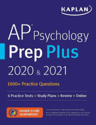AP Psychology Prep Plus 2020 & 2021: 6 Practice Tests + Study Plans + Review + Online
