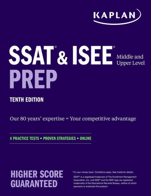 SSAT & ISEE Middle & Upper Level Prep: 4 Practice Tests + Proven Strategies  + Online|Paperback