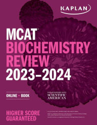 Title: MCAT Biochemistry Review 2023-2024: Online + Book, Author: Kaplan Test Prep