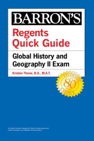 Title: Regents Quick Guide: Global History and Geography II Exam, Author: Kristen Thone