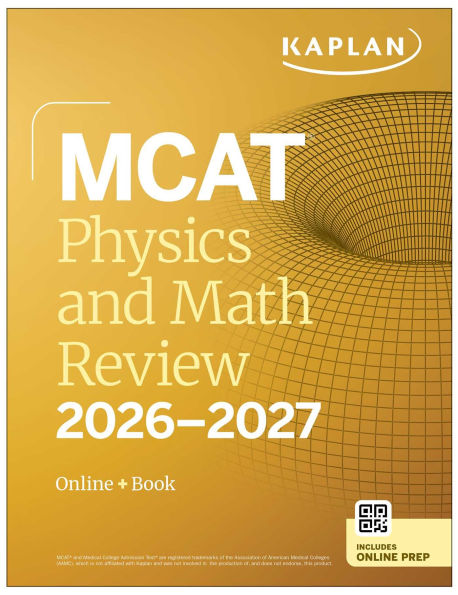 MCAT Physics and Math Review 2026-2027: Online + Book