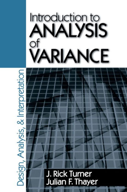 Introduction To Analysis Of Variance Design Analyis Interpretation Paperback