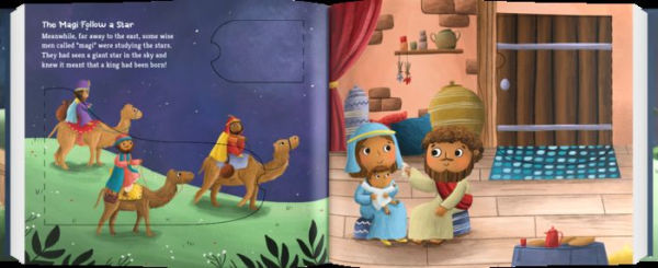 Lift-the-Flap Christmas Stories for Young Children