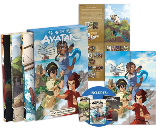Team Avatar Treasury Boxed Set (Avatar: The Last Airbender)