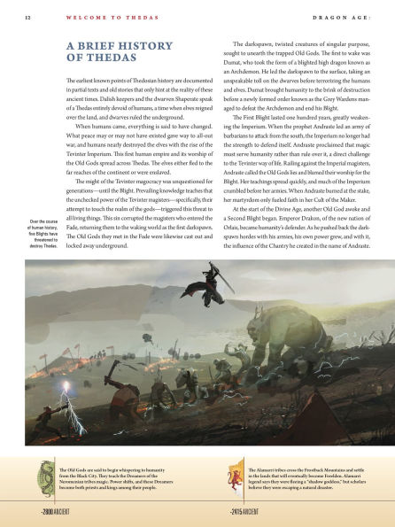 Dragon Age: The World of Thedas Boxed Set