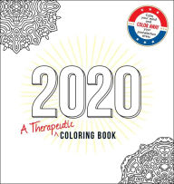 Title: 2020: A Therapeutic Coloring Book, Author: Adams Media Corporation