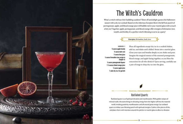 WitchCraft Cocktails: 70 Seasonal Drinks Infused with Magic & Ritual