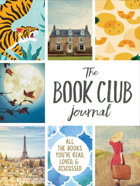 Book Club Journal, A Place To Organize Your Book Notes And Thoughts Before  And During Book Club