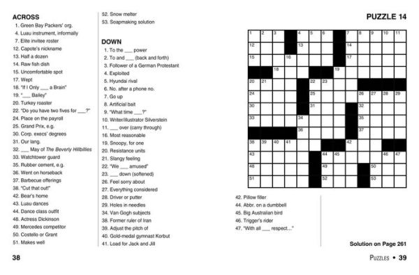 The Everything Easy Large-Print Crosswords Book, Volume 9: More Than 120 Fun and Easy Puzzles in Large Print