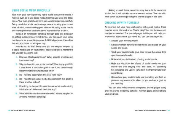 The Social Media Detox Tracker: A Journal to Stop Mindless Scrolling, Set Healthy Goals, and Take Back Your Time!
