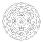 Alternative view 12 of Pretty Simple Coloring: Mandalas: 45 Easy-to-Color Pages Inspired by the Calm and Balance of Mandalas