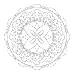 Alternative view 5 of Pretty Simple Coloring: Mandalas: 45 Easy-to-Color Pages Inspired by the Calm and Balance of Mandalas