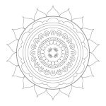 Alternative view 6 of Pretty Simple Coloring: Mandalas: 45 Easy-to-Color Pages Inspired by the Calm and Balance of Mandalas