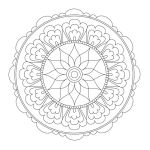 Alternative view 7 of Pretty Simple Coloring: Mandalas: 45 Easy-to-Color Pages Inspired by the Calm and Balance of Mandalas
