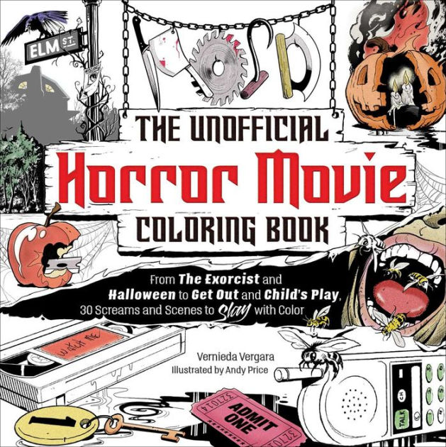 Disney Tim Burton's The Nightmare Before Christmas Glow-in-the-Dark Coloring Book [Book]