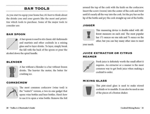 Vodka Cocktail Cards A-Z: The Ultimate Drink Recipe Dictionary Deck