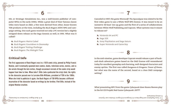 The Düngeonmeister Book of RPG Trivia: 400+ Epic Questions to Quiz Your Friends-and Foes!